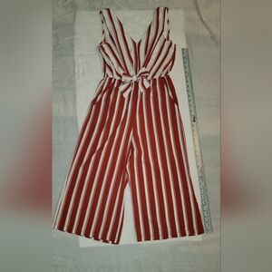 Jumpsuit, Medium, Orangey Red